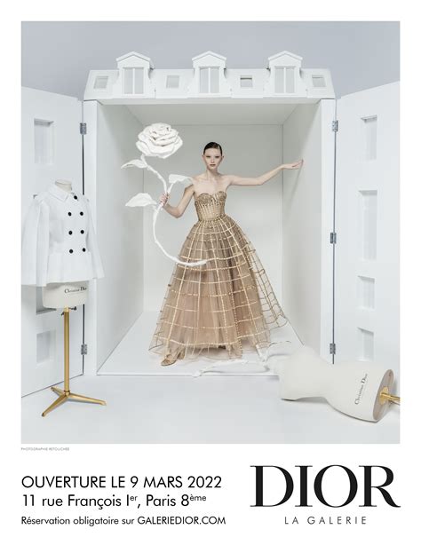 tickets für galerie dior|galerie Dior site officiel.